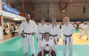 Passage de grade 1er au 4ème dan