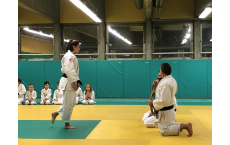 Remise de ceinture noire Agathe