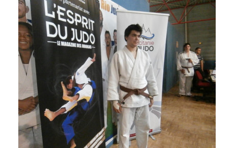 Antoine ceinture noire à 18 ans